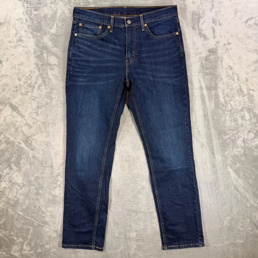 Levi's 541 Athletic Taper Jeans Men's Size 34x34 Blue Dark Wash Denim